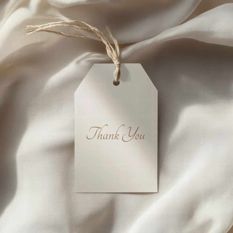 Thank You Favor Tags